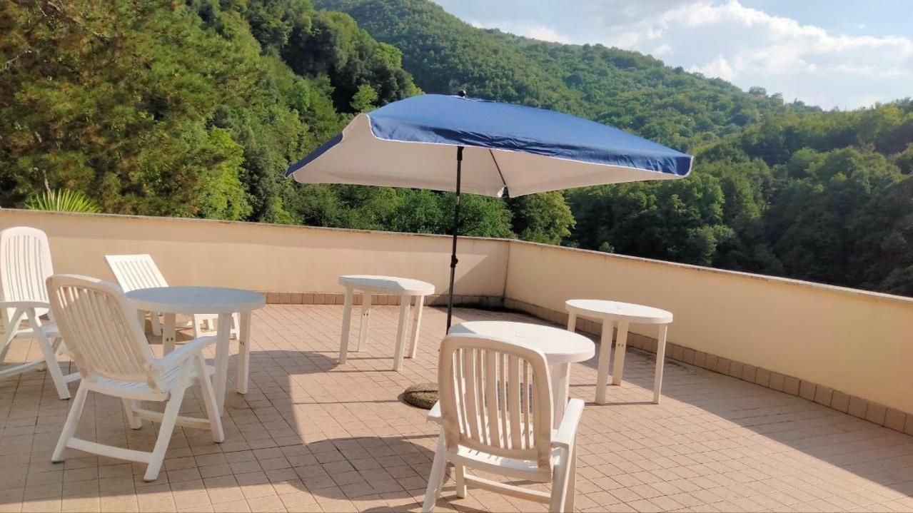Villino Chelidonia Subiaco Acomodação com café da manhã Exterior foto